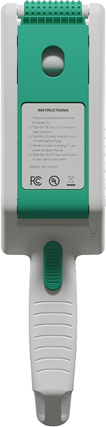Digital Price Label Maker, Cash and Card Display, LCD Screen, Numeric Keypad