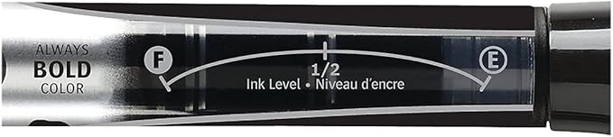 Quartet Dry Erase Markers, Whiteboard Markers, Chisel Tip, EnduraGlide, White Board Dry Erase Pens for Teachers, Home School & Office Supplies, Black, 12 Pack (5001-2M)