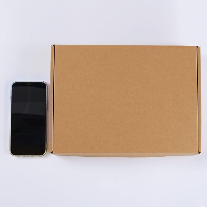 6x4x3 Brown Corrugated Cardboard Boxes - 30 Pack Small Shipping Mailer Boxes
