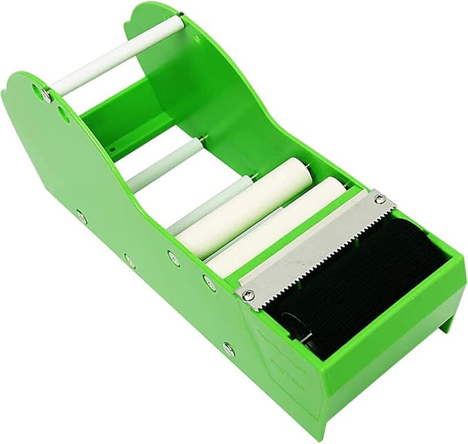 WELSTIK Water Activated Gummed Kraft Paper Tape Packaging Dispenser 3 Inch Green for Shipping, Carton and Box Sealing