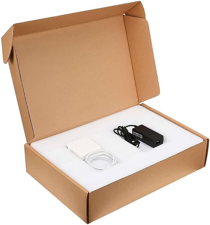 Laptop Shipping Box Great for Laptop Shipping or Storage | Laptop Box Cardboard Secure Mailer Box Great for Laptop Shipping, Fits Most Screen Sizes Up to 17.6 Inch (White)