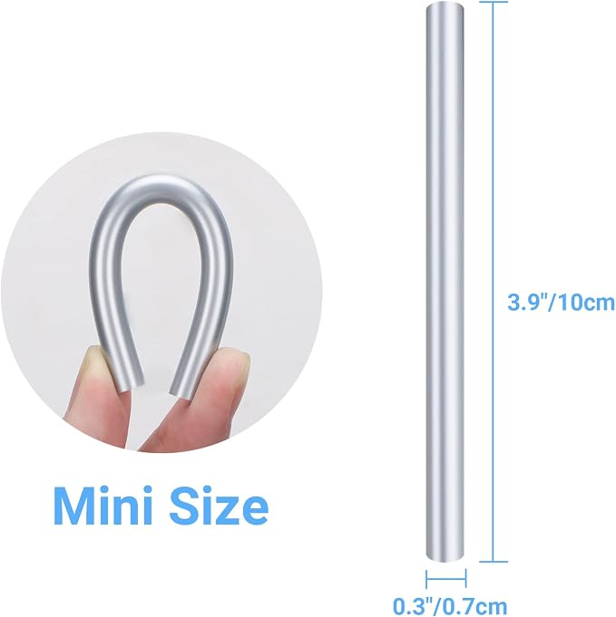 Metallic Silver Hot Glue Sticks Mini, 72pcs 3.93 x 0.27 in Mini Hot Glue Melt Sticks, Small Adhesive Glue Sticks for Wax Sealing Stamp DIY Art Crafts Decoration Card