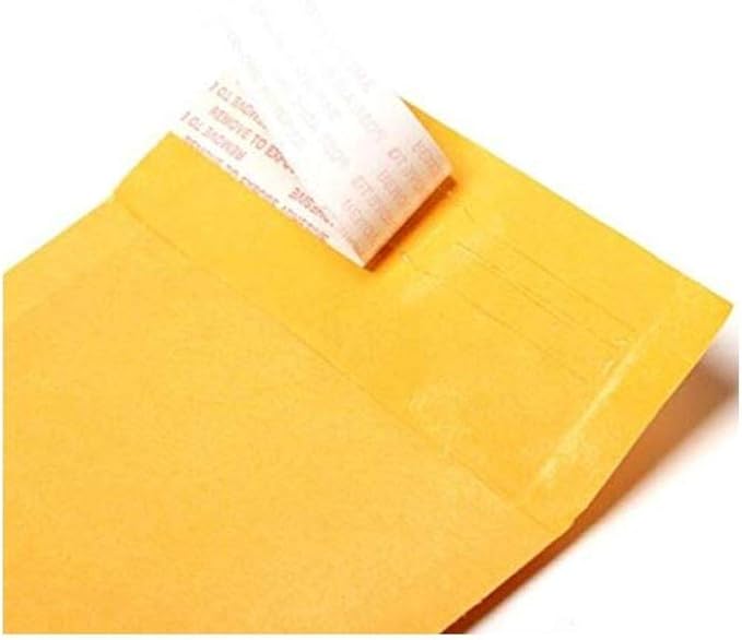 Secure Seal #CD 7.25x8 Kraft Bubble Mailers Padded Shipping Envelopes (Pack of 25)