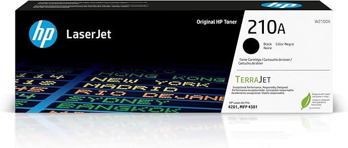 HP 210A Black Original LaserJet Toner Cartridge