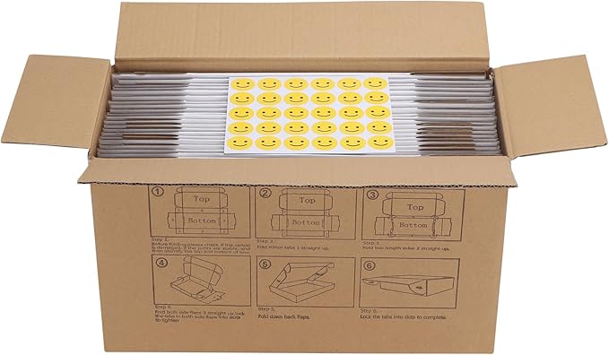 HORLIMER 11x8x2 Shipping Boxes Set of 30, White Corrugated Cardboard Mailer Box for Packing Small Business