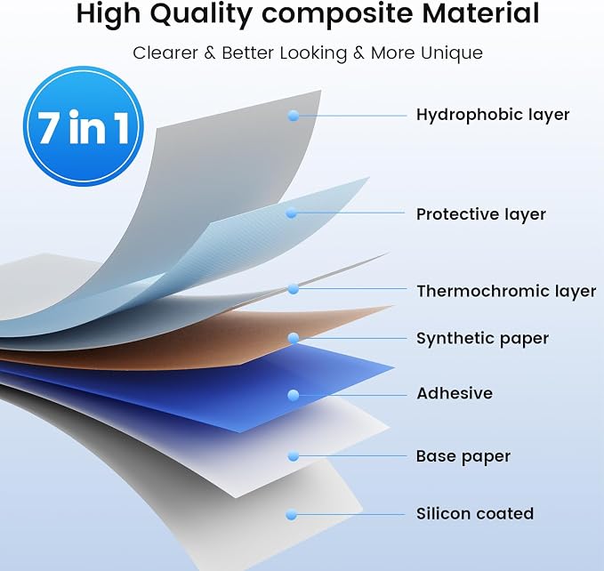 Phomemo Thermal Labels 4x6 for Shipping Packages, Direct Printer Label Paper 4x6 Shipping Labels Compatible with Rollo Zebra Btother MUNBYN Phomemo Nelko Omezizy, 500 pcs Shipping Seals Sticker | Compatible with JADENS/NULLTONEX/Nelko/KNAON/Phomemo/Rol...