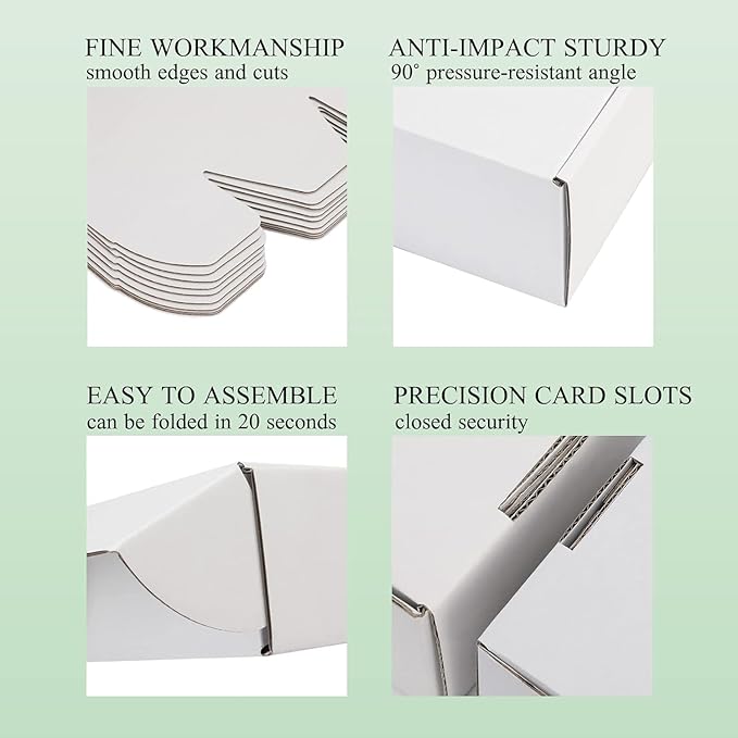 Small Shipping Boxes 6x6x4 Inch (25 Pack) - Sturdy White Corrugated Cardboard Boxes for Small Business, Ecommerce, Mailing & Packaging | Recyclable Gift & Storage Boxes