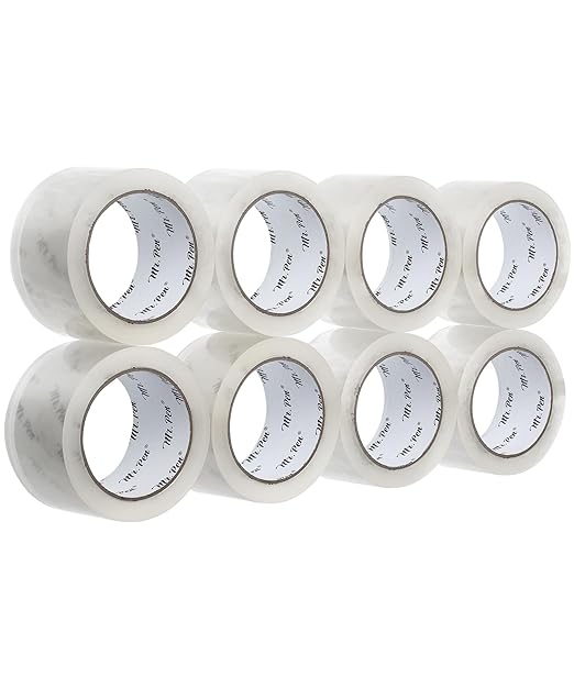 Mr. Pen- Packing Tape, 8 Pack, 2” Wide, 60 Yards, Shipping Tape, Clear Packing Tape Heavy Duty