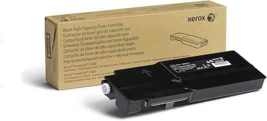 Xerox VersaLink C400/C405 Black High Yield Toner | Genuine and reliable black toner, high 5000 page yield, VersaLink C400 and C405 compatibility
