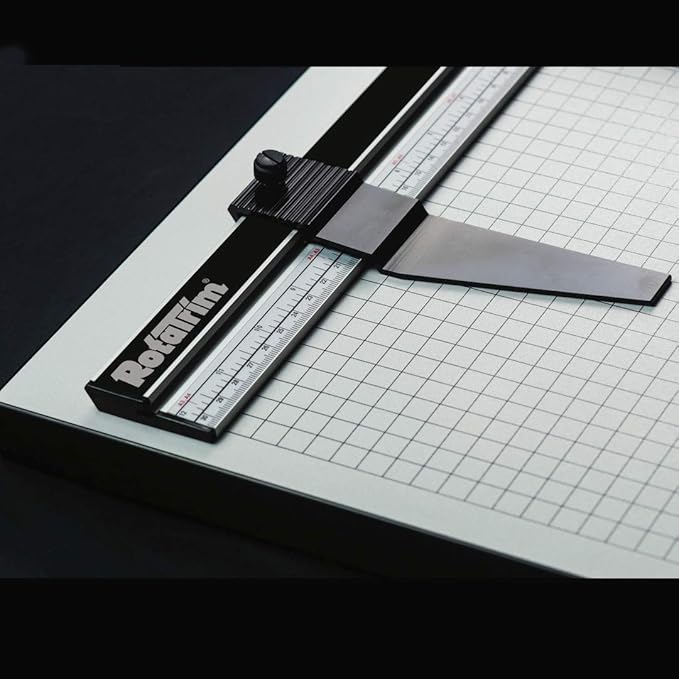 Rotatrim Pro 30 Inch Cut Professional Paper Cutter/Trimmer Precision Rotary Trimmer with Self-Sharpening Precision Steel Blades & Twin Stainless Steel Guide Rails (RCPRO30i)