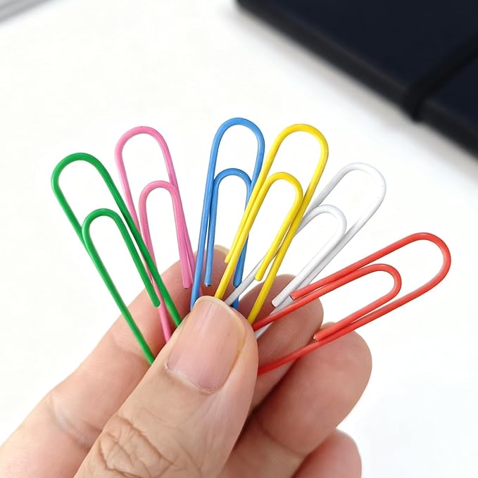 Paper Clips 100 Pcs 2 Inch Large Paperclips, for Office School Daily DIY Paperwork Supplies