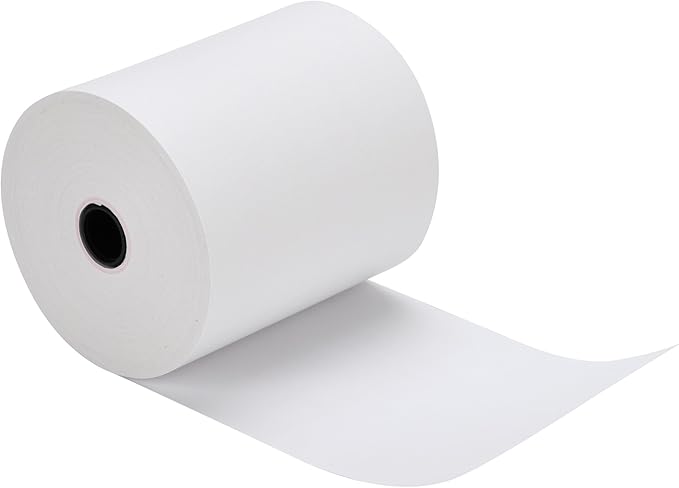 MFLABEL® 5 Rolls Thermal Paper (2 1/4" x 85') - POS Receipt Rolls for Cash Register, Credit Card Terminal, Square Reader, Clover & More | High-Sensitivity 48g Thermal Paper, BPA-Free, Sharp Print