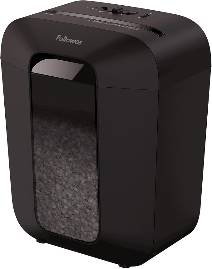 Fellowes 4402801 Powershred LX50 9-Sheet Crosscut Shredder