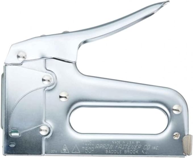 Arrow T50 Heavy Duty Staple Gun for Upholstery,Wood,Crafts,DIY and Professional Uses,Manual Stapler Uses 1/4”,5/16”,3/8",1/2",or 9/16” Staples,(Pack of 4)