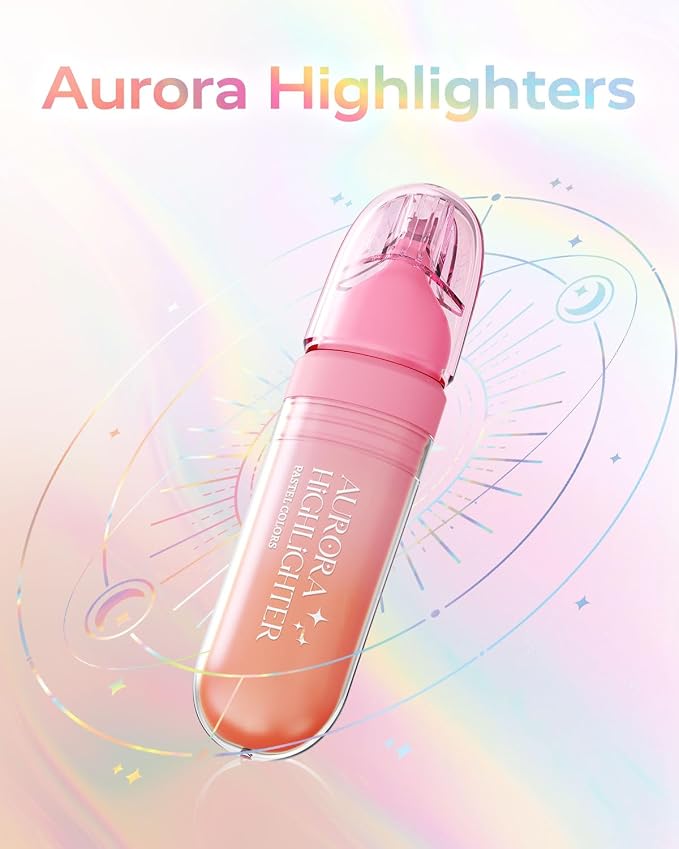 Four Candies 8 Pcs Pastel Highlighters, Highlighters Assorted Colors Set | Quick Dry No Bleed Ink, Soft Chisel Tip, School Supplies for Girls, Back to School Essentials, Cute College Stationery