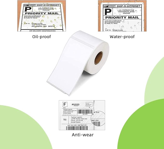 Compatible 2-5/16" x 4" Direct Thermal Labels Replacement for DYMO 30256 Large Shipping Address Postage, Compatible with Rollo, DYMO 4XL & Zebra Desktop Printers (12 Rolls, 300 Labels/Roll)