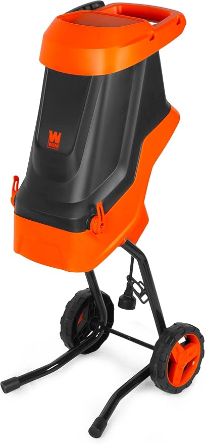 Wen 41119 Electric Wood Chipper and Shredder, 15-Amp, Black
