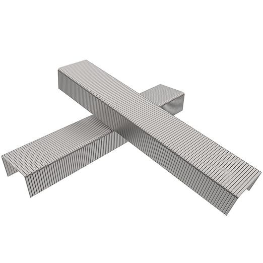 Rayson Heavy Duty Staples, Enhanced 3/8" Leg Length, 1/2" Width, 70 Sheets, 2000 Staples