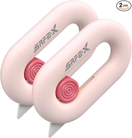 Ceramic Box Cutter, Box Cutter Retractable, Pink, Mini, keychain, Safety, Cute, Magnetic Package Opener, Box Opener Cutter for Daily Online Shopping/Kitchen/Office/Beauty Gift Unpacking