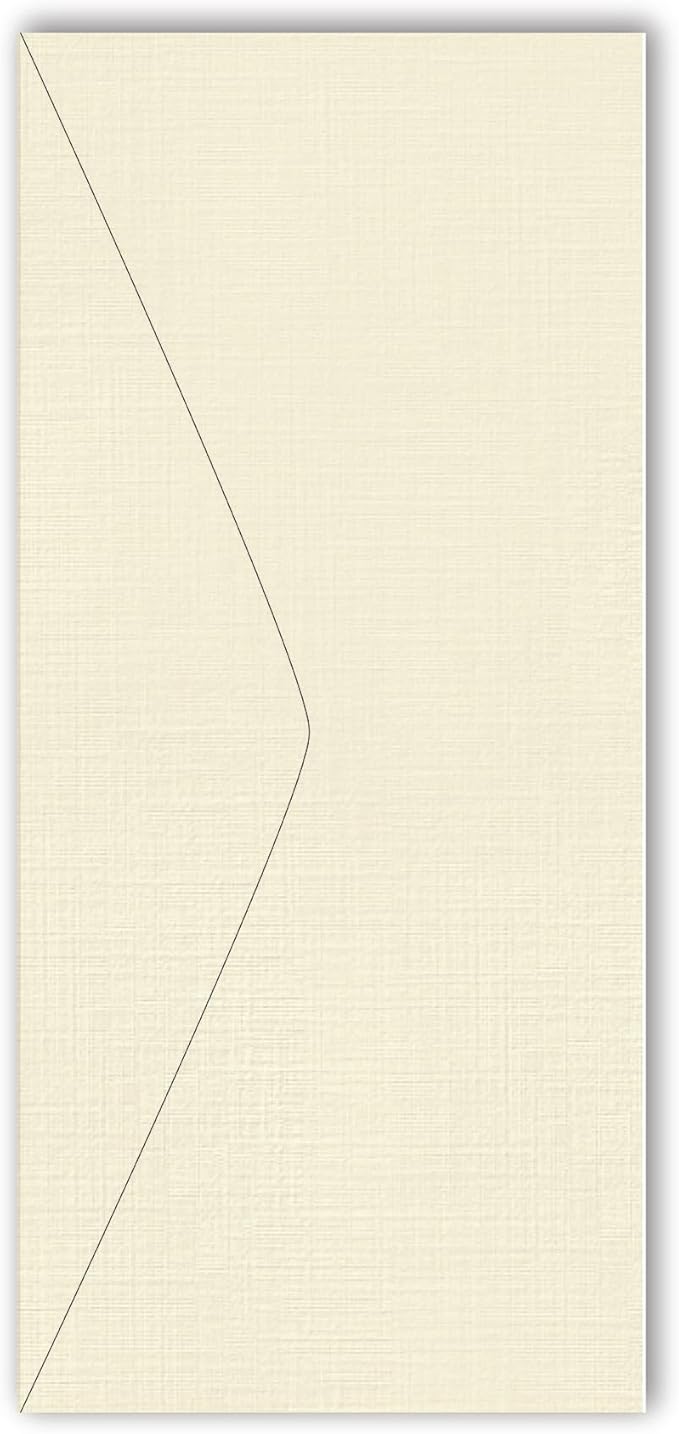 Southworth FSC Certified 55% Recycled 25% Cotton Linen Business Envelopes, #10 (4 1/8in x 9 1/2in), 24 Lb, Ivory, Box Of 250, J564-10