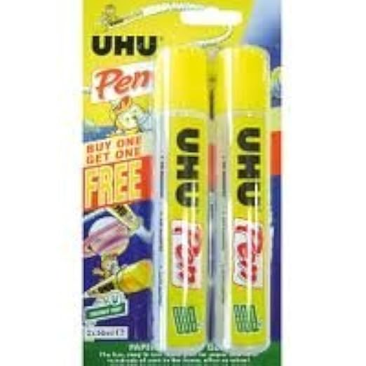 UHU Pen Paper & Card Glue 2x50ml
