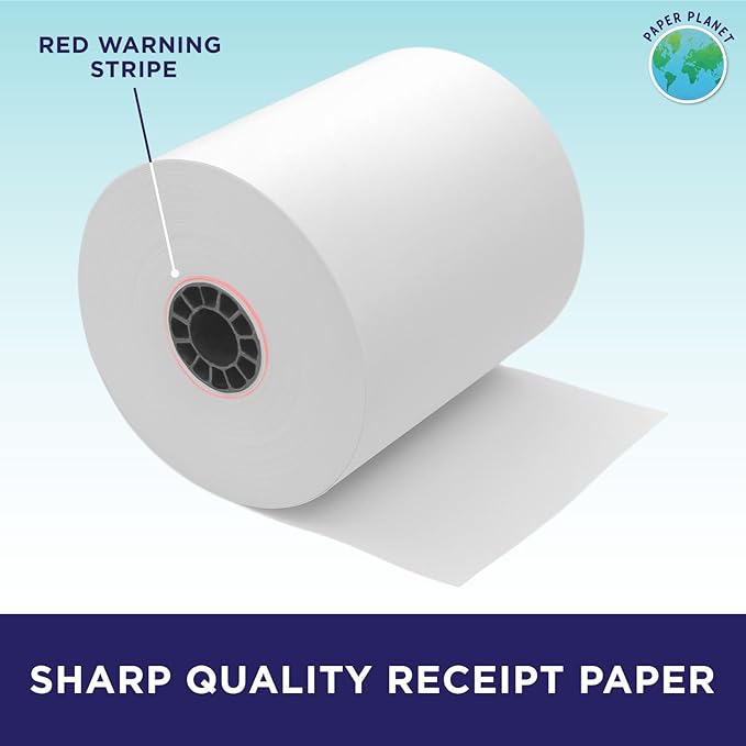 Thermal Receipt Paper for Toast TP200 Printer by Paper Planet | 80 Rolls