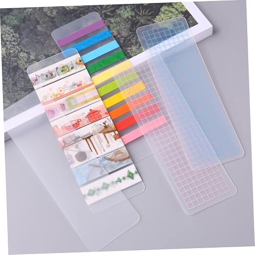 50Pcs Washi Tape Organizer Washi Cards Storage Bookmark Separate Office School Supplies Lightweight Ideal for Office and School Accessory