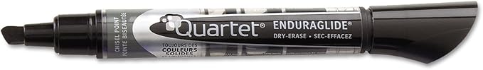 Quartet Dry Erase Markers, Whiteboard Markers, Chisel Tip, EnduraGlide, White Board Dry Erase Pens for Teachers, Home School & Office Supplies, Assorted Classic Colors, 4 Pack (5001M)