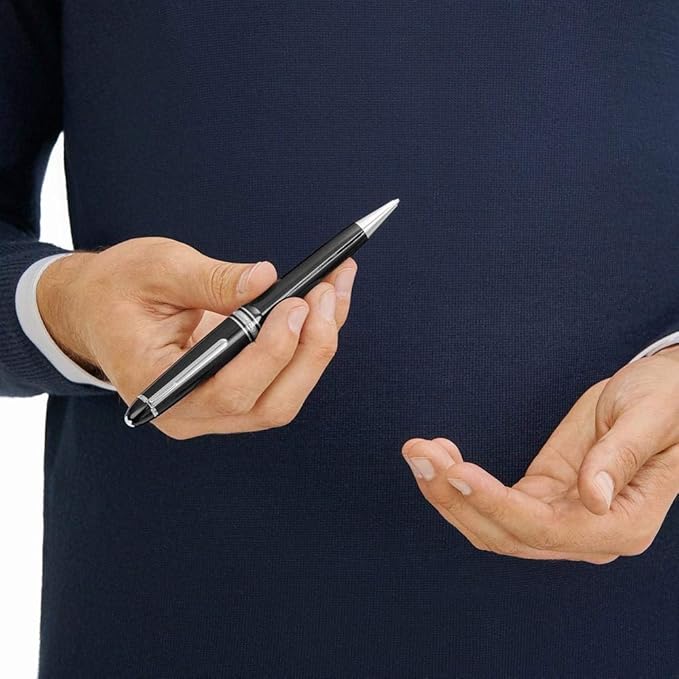 Mont Blanc Meisterstuck Le Grand Platinum Ballpoint Pen, 7569