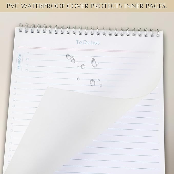 To Do List Notepad 3pcs/set - Daily Planner Notepad Undated 60 Sheets Tear Off, 5.5" x 8.3" Planning Pad Checklist Productivity Note Pad for Work and Personal Organized