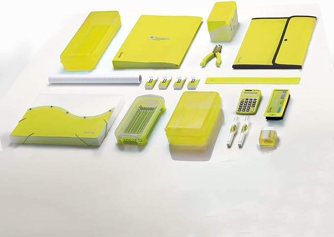 Enday 3 Inch Binder Green 3 Ring Binder 3 Inch, Heavy Duty Three Ring Binder, 600 Sheets Capacity - 3 Inch Binder for Home School and Office