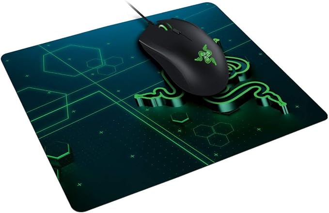 Razer Goliathus Speed (Small) Gaming Mousepad: Smooth Gaming Mat - Anti-Slip Rubber Base - Portable Cloth Design - Anti-Fraying Stitched Frame