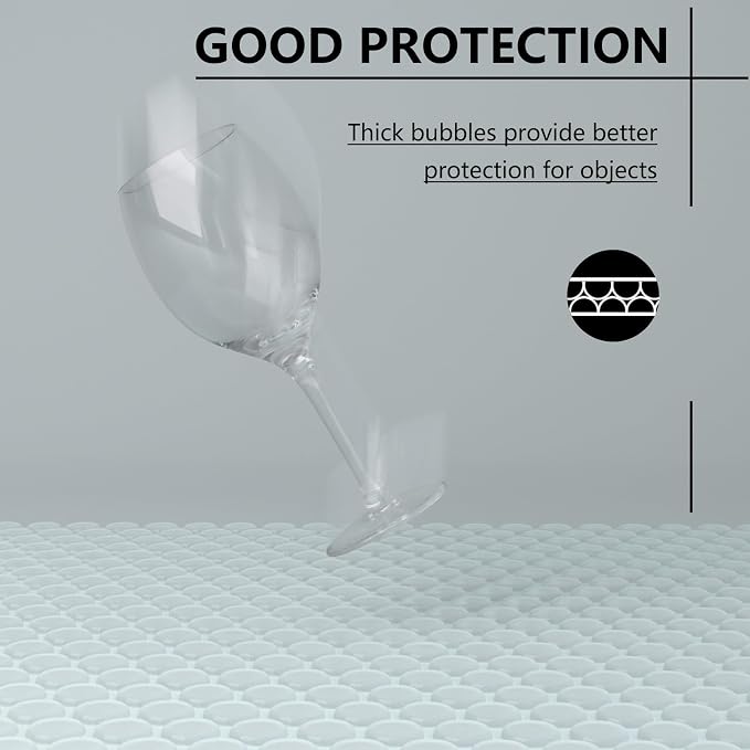 6x9 Inch Bubble Mailer 50 Pack, Waterproof Padded Envelopes with Strong Self-Seal Adhesive, Cushioning Shipping Bags with Bright Color for Small Business - Black