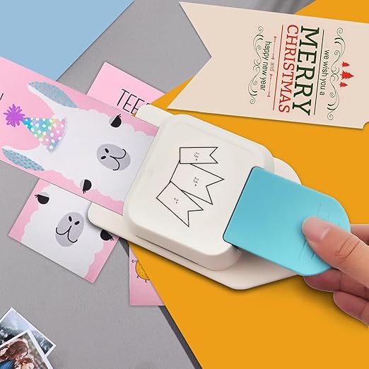 3 in 1 Craft Tag Punch Gift Tag Paper Punch，Paper Craft Tag Punch 1.5" 2" 2.5" with 1 Roll Hemp Rope 32.8 Feet Triangle Shape Small Hole Punch for Paper Crafting Scrapbooking Cards DIY Arts Crafts