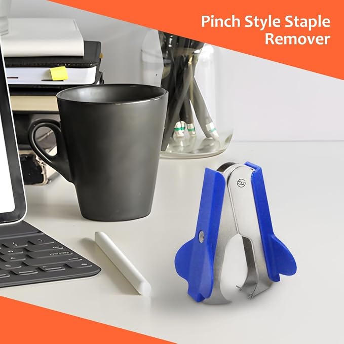 Ultimate Stationery Staple Remover Tool 2 PK Staple Puller Pinch Jaw | Use for Office, School, Home, Clip-Style Mechanism, Heavy Duty