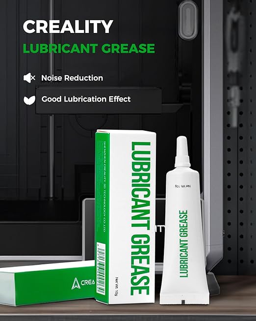 Creality Official Lubricant Grease, 3D Printer Gear Grease, Reduce Noise Enhanced Lubrication for All 3D Printers, Lead Screw, Guide Rails, Linear Rods, 3D Printers Parts, 1 Pack