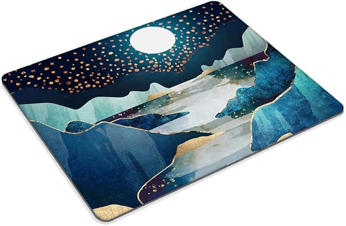 Mountain Moon Mouse pad Customized Mousepad Non-Slip Rubber Base Mouse Pads for Computers Laptop Office Desk Accessories Mouse pad