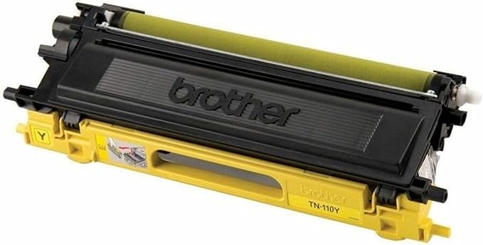 Brother TN-110Y DCP-9040 9042 9045 HL-4040 4050 4070 MFC-9440 9450 9840 Toner -Cartridge (Yellow) in Retail Packaging
