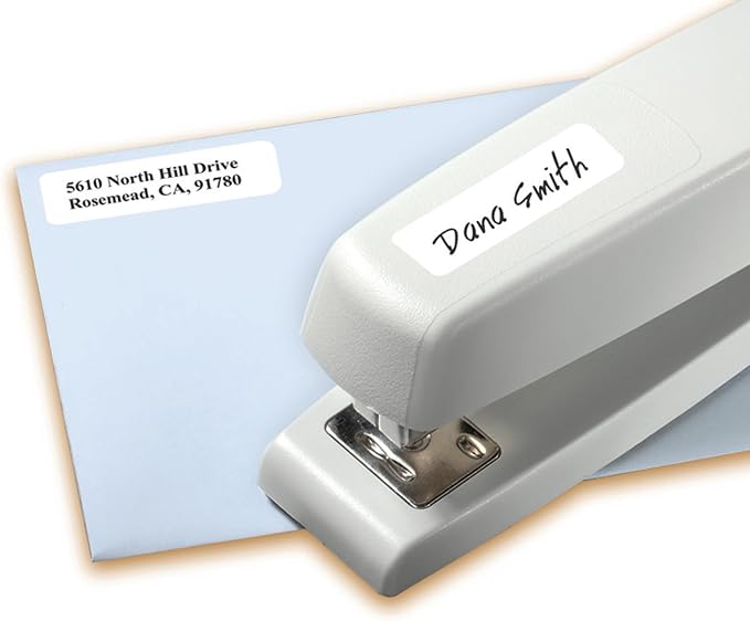 Avery Self-Adhesive Removable Labels, 0.5 x 1.75 Inches, 840 Per Pack, White Label Stickers (05422)