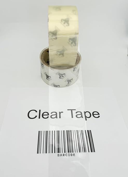 Strong Man Heavy Duty Packing Tape, 12 Rolls of 2.8 mil x 1.88 in x 110 Yards, Ultra Strong, Super Clear, Refill for Packaging and Shipping Supplies,