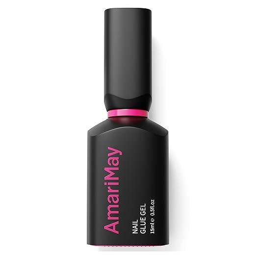 Nail Glue Gel, 15ml, Strong Hold 2 in 1 Nail Glue and Base Coat for Press On Nails, Nail Tips & Acrylic Fake Nails, Long Lasting, Maximum Strength, UV/LED Light Cure, DIY Salon Quality.
