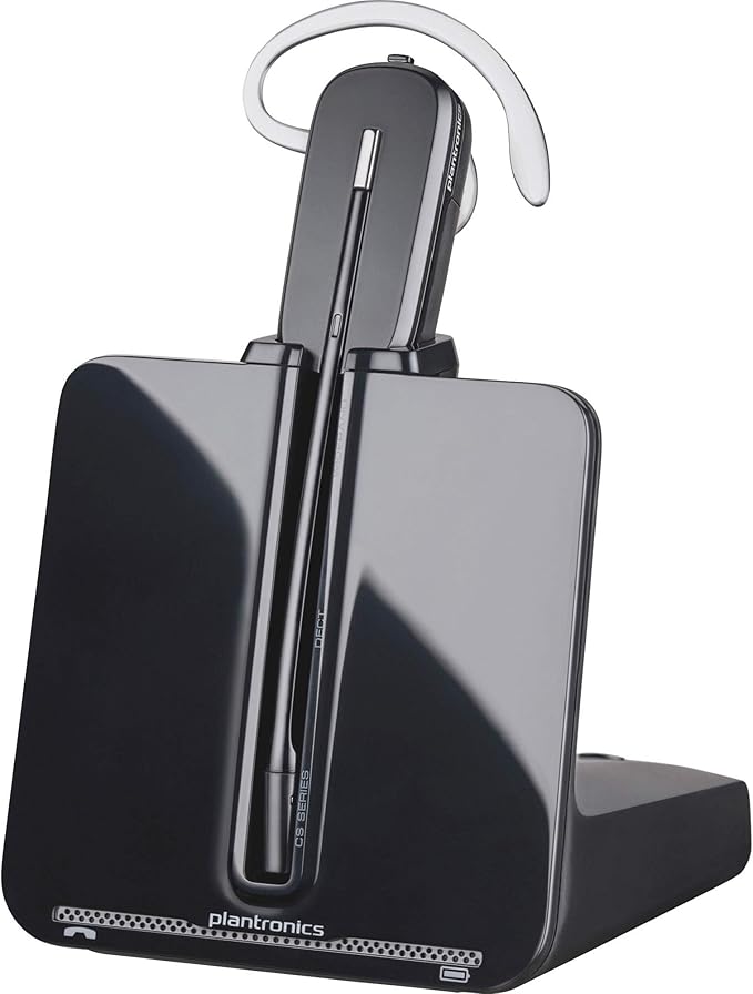 Plantronics CS540 Wireless Headset with Savi HL10 Straight Plug Lifter