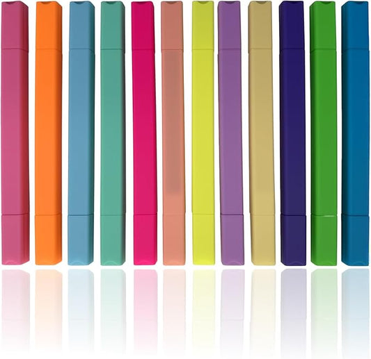 12pc Bible Highlighters And Pens No Bleed Cute Highlighter For Journaling, Candy Cute Pastel Highlighter