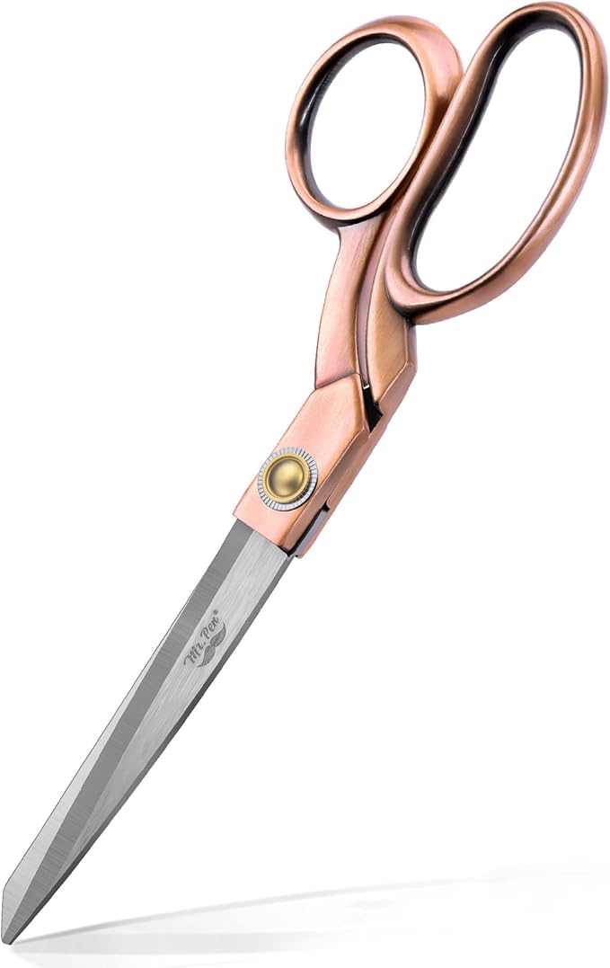 Mr. Pen- Fabric Scissors, 8-inch Rose Copper Premium Tailor Scissors, Sewing Scissors for Fabric Cutting, Fabric Cutter, Fabric Shears, Fabric Scissors Professional, Heavy Duty Scissors Heavy Duty
