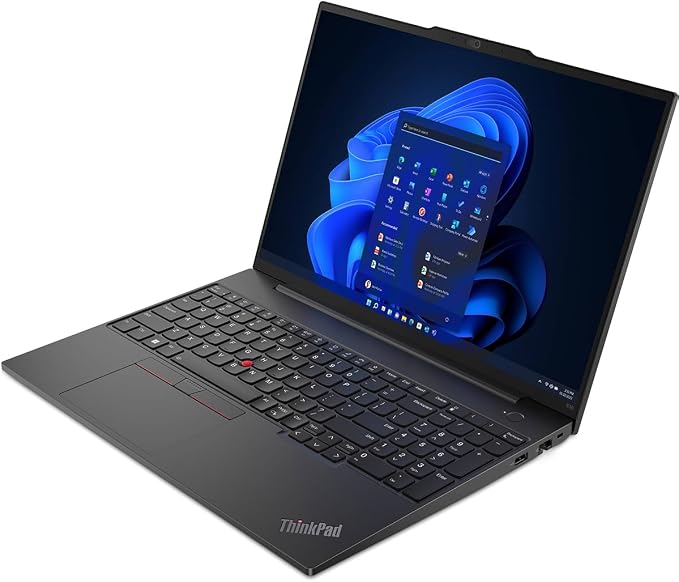 Lenovo ThinkPad E16 Gen 1 21JN0040US 16" Touchscreen Notebook - WUXGA - Intel Core i5 13th Gen i5-1335U - 16 GB - 512 GB SSD - English Keyboard - Graphite Black
