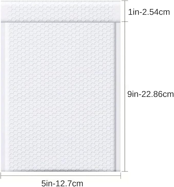 250 PC 5x10 Inches Poly Bubble Mailers Shipping Padded Envelopes Self Seal Waterproof Cushion Envelopes Waterproof Grey Usable 5x9" #00