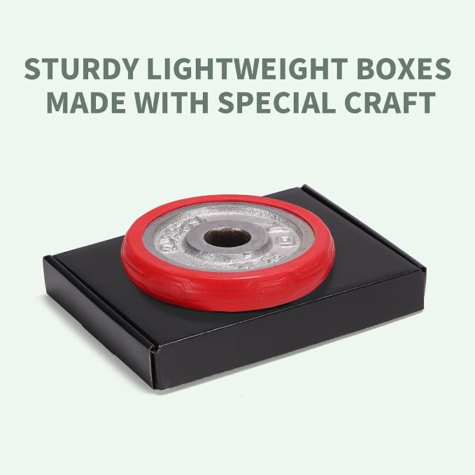 Rempry 30 Pack 7x5x1 Black Shipping Boxes, Small Cardboard Mailer Boxes for Small Business Packaging