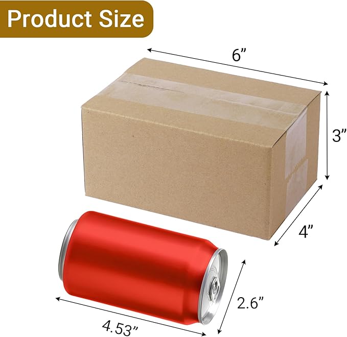 40 Pack 6x4x3 inch Corrugated Boxes Mailer- Corrugated Cardboard Mailer Shipping Boxes, Small Mailing Packing Boxes for Shipping, Packing, Storage