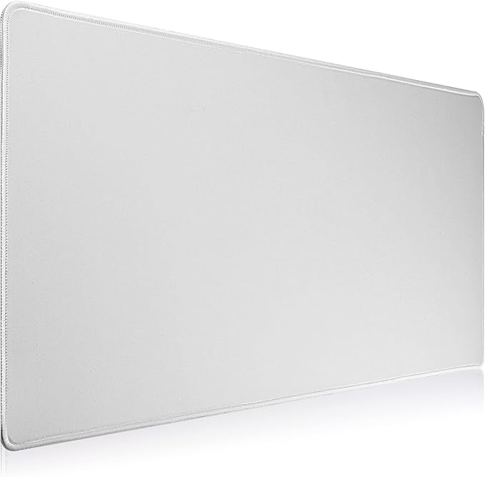 Gaming Mouse Pad,Large Mouse Pad Size 31.5x11.8 Thickness 0.12 inches,Premium-Textured Non-Slip & Waterproof Computer Mousepad with Stitched Edges for Gaming,Office & Home-80x30 Gray007