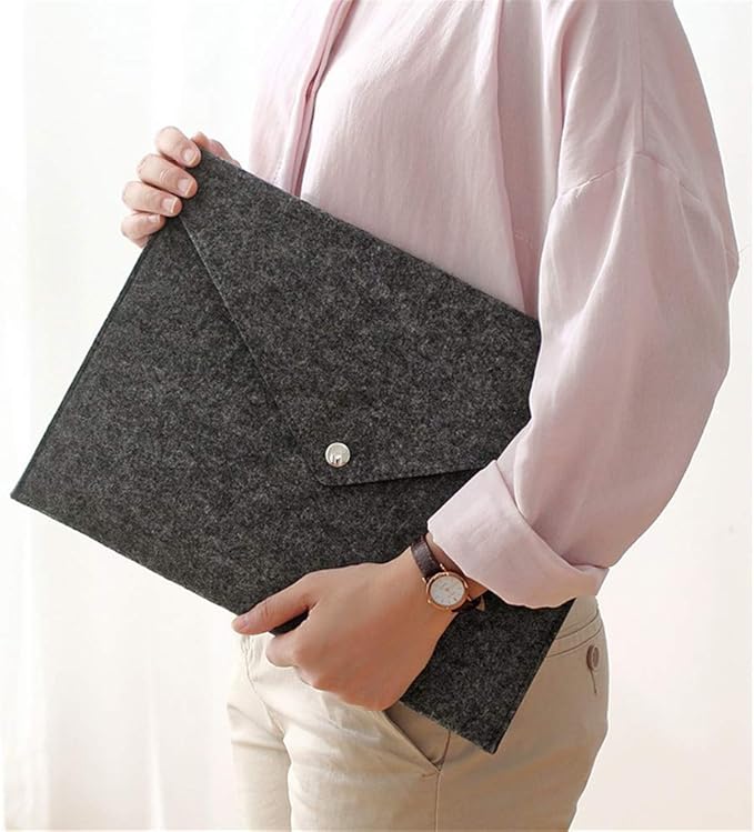 Document Holder-Felt Folder Expanding File Folder Paper Portfolio Case Letter Envelope A4 Folders